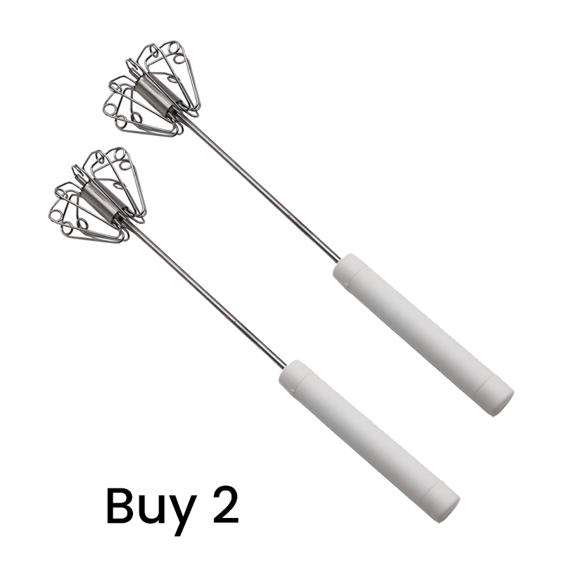 ⏰🔥LIMITED TIME 50% OFF!🔥50K+ SOLD! ✨Stainless Steel Semi-Automatic Hand Egg Beater
