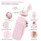 🔥 VENTE CHAUDE 2025 ! 🔥 Bouteille d'eau portable pliable en silicone anti-chute pour le sport – Hydratation en déplacement ! 💧
