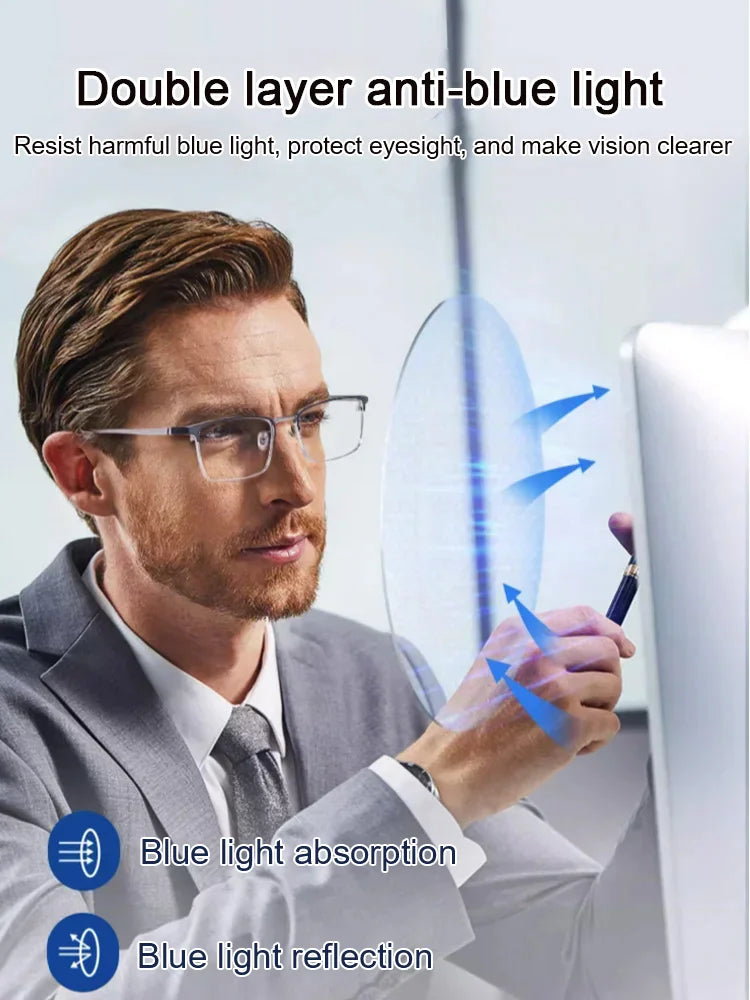 👓 SALE 50% OFF📕Ultra Light Anti Blue Presbyopic Glasses🔥