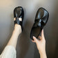 👣Mules plates à découpes