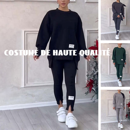 ✨ 25 nouveaux ensembles ❤️‍🔥sweat-shirts et leggings décontractés pour femmes