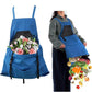 🎁 Vente chaude 49% de réduction 🔥Tablier de jardinage croisé dans le dos avec poches kangourou profondes