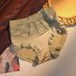 [6 pièce ] Culottes sexy en soie glacée sans couture