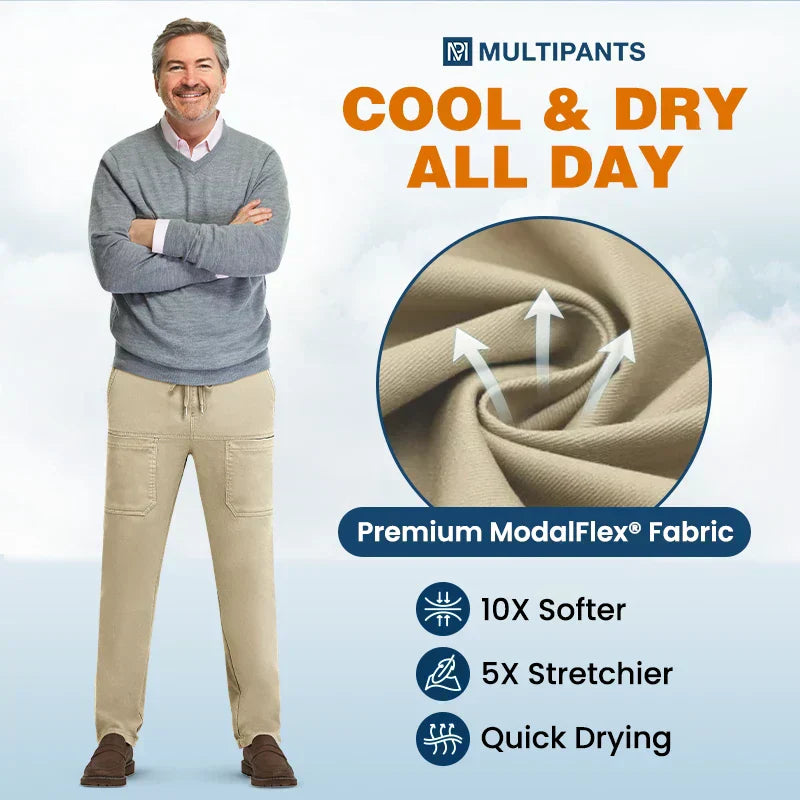 Hot Sale 50% OFF🏆MultiPants – High Stretch Multi-pocket Durable Cargo Pants