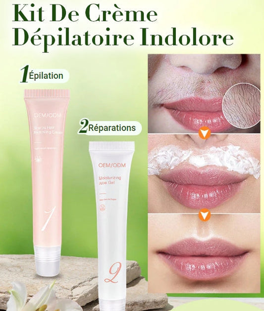 Offre spéciale 🔥🔥 Ensemble de crème dépilatoire pour femmes Dernier jour50% de réduction