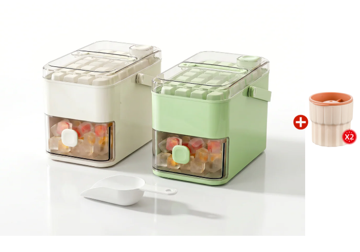 🔥50% OFF NOW! 🧊 Ditch the struggle. Press down, watch the ice plopinto the bin. Zero effort, max ice. 🚀