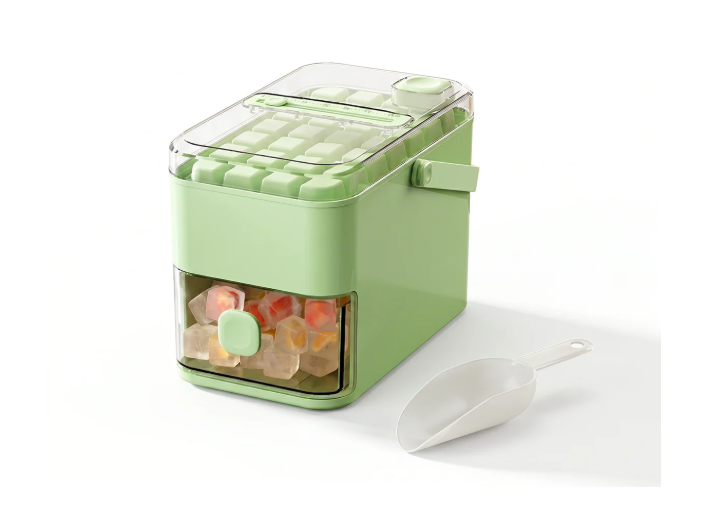 🔥50% OFF NOW! 🧊 Ditch the struggle. Press down, watch the ice plopinto the bin. Zero effort, max ice. 🚀