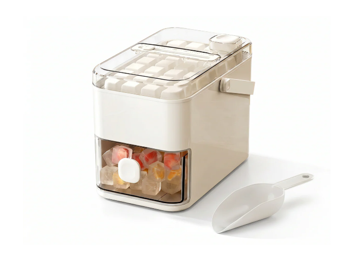 🔥50% OFF NOW! 🧊 Ditch the struggle. Press down, watch the ice plopinto the bin. Zero effort, max ice. 🚀