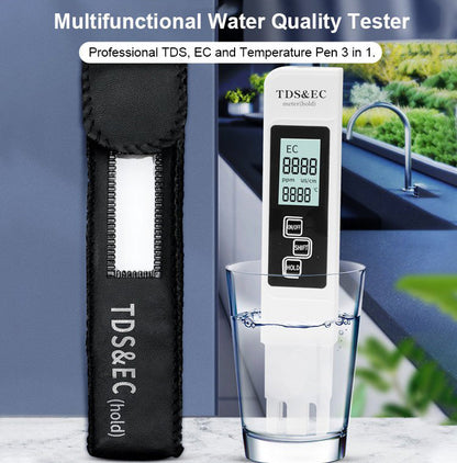 Testeur numérique de qualité de l'eau, compteur TDS