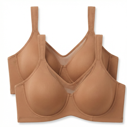 🏆 Special Price £13.99 ! 💐Women's Elegant Sheer Full Coverage Plus Size Bra