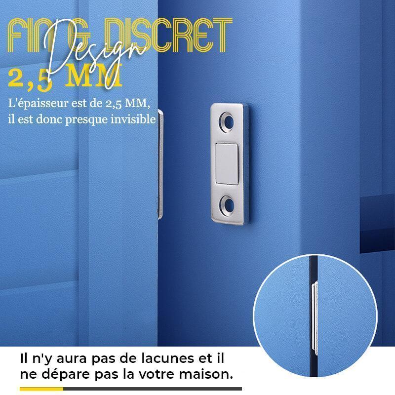 Ferme-porte magnétique sans perforation-1