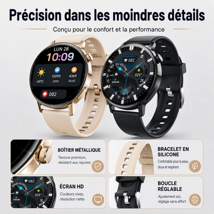 ⌚ 50 % DE RÉDUCTION EN CE MOMENT ! ⚡Montre intelligente multifonctionnelle