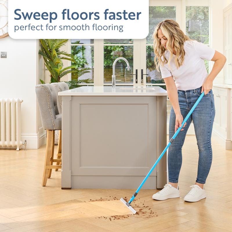 🔥Hot Sales 50% OFF: Only £10.99!!💥🧼Minky Flexi Edge Sweeper: Multi-Surface Cleaning for Floors, Carpets & Windows– UK Ready! 🇬🇧