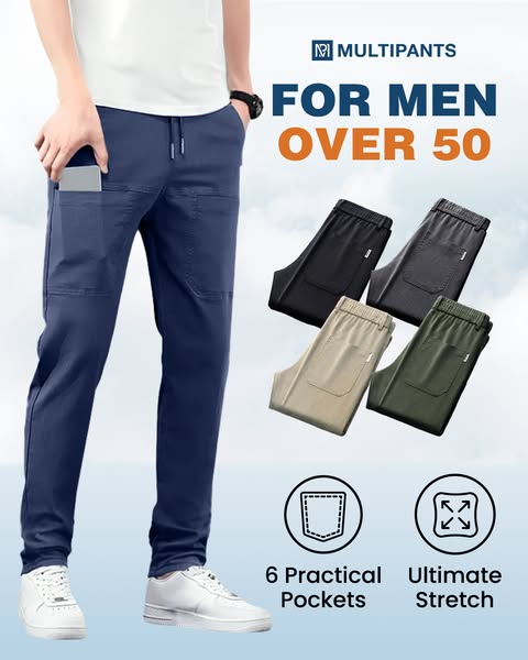Hot Sale 50% OFF🏆MultiPants – High Stretch Multi-pocket Durable Cargo Pants