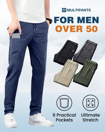 Hot Sale 50% OFF🏆MultiPants – High Stretch Multi-pocket Durable Cargo Pants