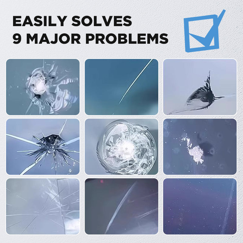 ⏰ LIMITED TIME OFFER: Only £7.99!Cracks Gone Glass Repair Kit (New Formula), BUY MORE GET MORE FREE