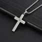 💖Dernier jour 50% de réduction - ✝️Collier croix de Scibble avec prière du Seigneur