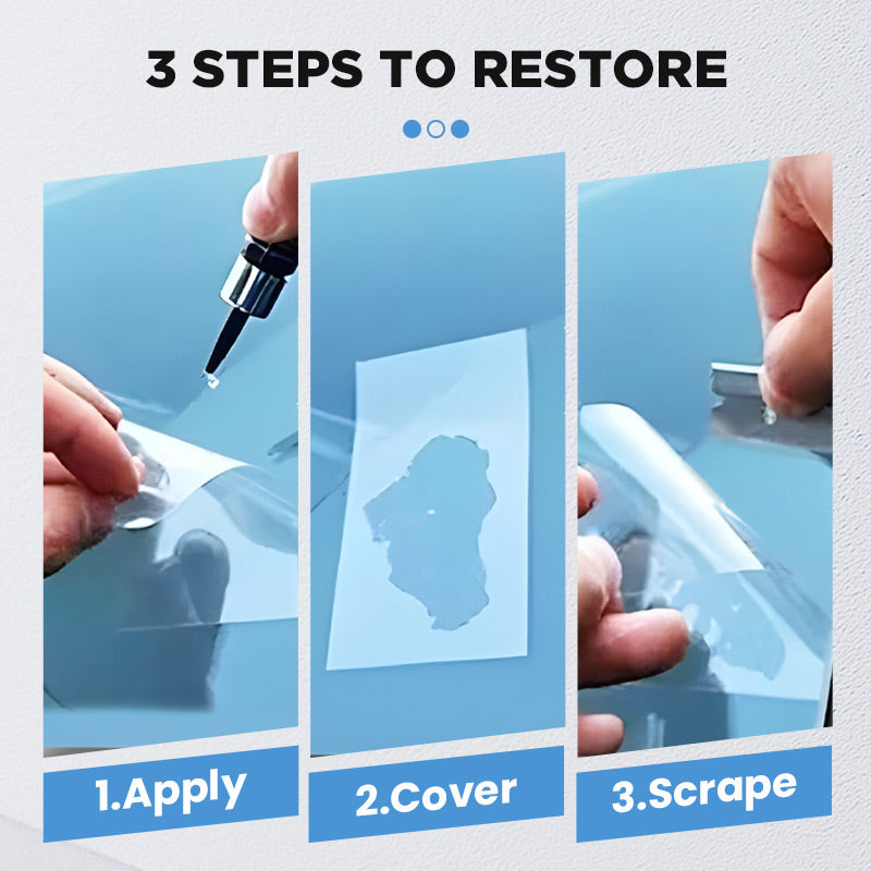 ⏰ LIMITED TIME OFFER: Only £7.99!Cracks Gone Glass Repair Kit (New Formula), BUY MORE GET MORE FREE