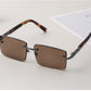 Lunettes de soleil avec verres en cristal naturel
