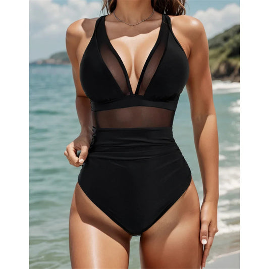 🌷Rencontrez l'été 50% Rabatt🏝️Mesh Maillot de bain Tummy Control