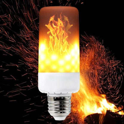 🔥Ampoule LED à flamme avec effet de détection de gravité