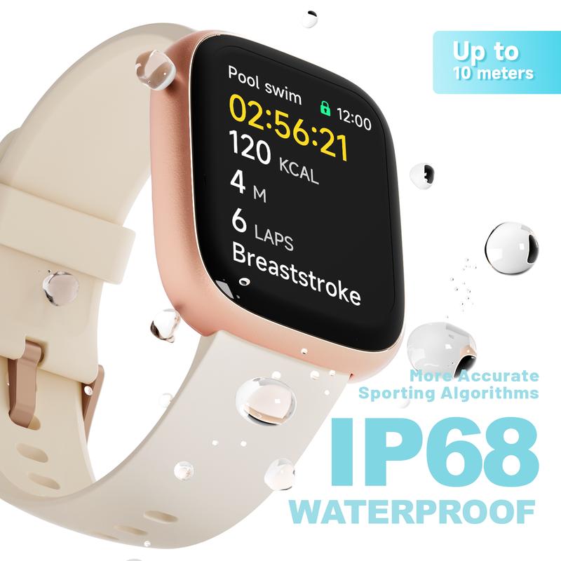 ⌚ Montre connectée sport multifonctionnelle Bluetooth / 🏃‍100 modes sportifs / 💧Étanchéité et résistance à la poussière IP68
