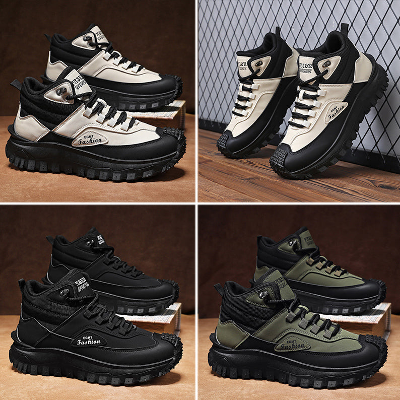 Bottes de randonnée rétro - Imperméables et adaptées à l'extérieur