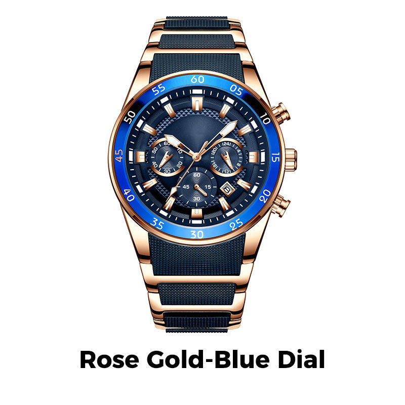 🔥Hot Sale 50% Off🎁Men's Waterproof Multifunctional Quartz Watch