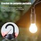 🔥Dernier jour 9,99 €🔥 Lanterne de camping solaire rechargeable avec crochet lampe tungstène adaptée à l'extérieur et à la maison