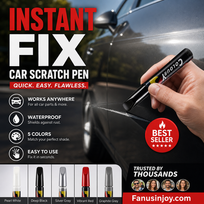 🔥Second item half price! 🚗Refresh your car to look brand new! Car Scratch Repair Touch Up Paint Pen