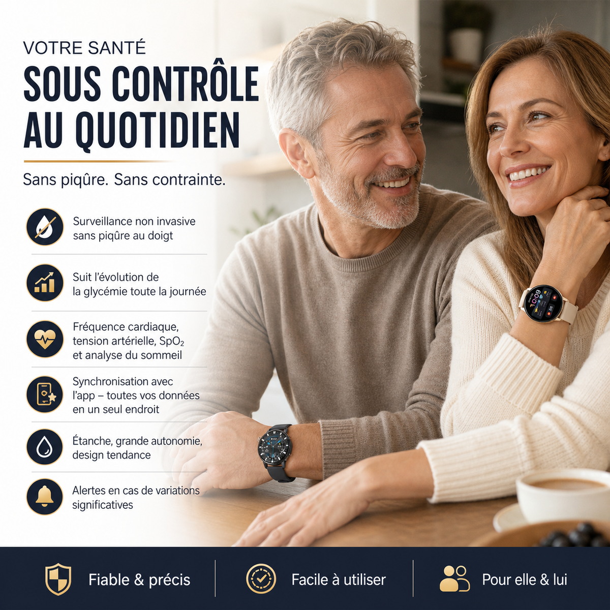 ⌚ 50 % DE RÉDUCTION EN CE MOMENT ! ⚡Montre intelligente multifonctionnelle