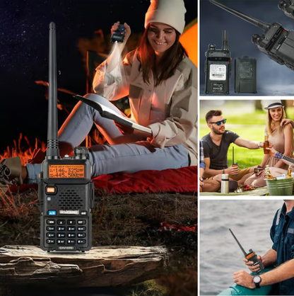 UV-5R Radio amateur longue portée UV5R Radio bidirectionnelle bi-bande Walkie
