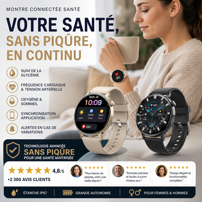 ⌚ 50 % DE RÉDUCTION EN CE MOMENT ! ⚡Montre intelligente multifonctionnelle