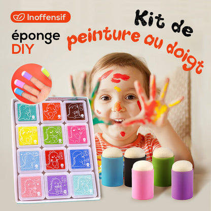 💖Derniers produits les plus vendus💖Kit de peinture au doigt éponge DIY