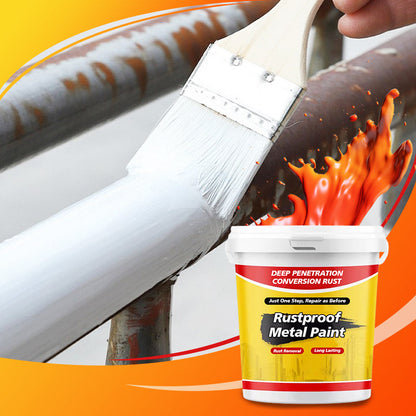 🔥Peinture Métallique Antirouille - Détartrant