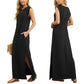 (💗Offre spéciale - 50% de réduction)Robe décontractée sans rides pour femmes avec ourlet fendu
