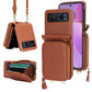 ✨Étui en cuir avec porte-cartes et zip pour Samsung Galaxy Z Flip3/4/5/6✨