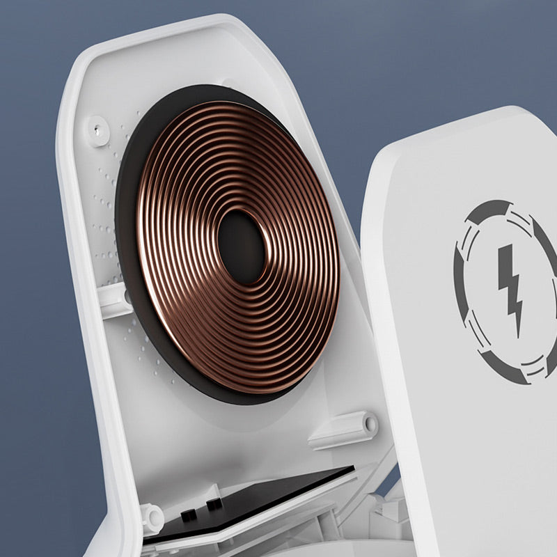 ⚡ Support de Téléphone 3-en-1 + Charge Rapide Sans Fil – Gardez Votre Bureau Propre et Vos Appareils Chargés ! 📱🔋