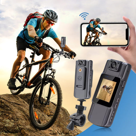 🔥Vente Chaud🔥 Ensemble de Caméra de Vélo Portable 4K HD