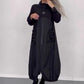 💃Robe à col roulé et à manches longues avec cordon de serrage