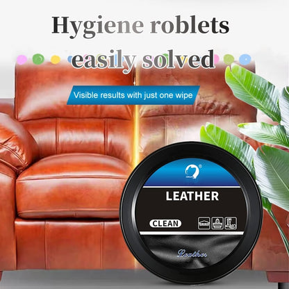🔥  Crème de nettoyage et d'entretien Leader & Pâte de nettoyage pour l'entretien du cuir