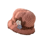 🔥HOT SALE 49% de réduction - Bonnet tricoté chaud et élégant à motif floral pour femme