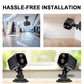Caméra de surveillance WiFi sans fil intelligente sans installation