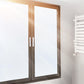 Peinture étanche pour verre dépoli pour portes et fenêtres avec pinceau
