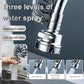 Robinet multifonction avec étirement libre, différents modes de distribution d'eau et filtration.