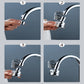 Robinet multifonction avec étirement libre, différents modes de distribution d'eau et filtration.