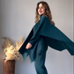 💞Nouveau best-seller💞Costume trois pièces femme en maille stretch (haut + pantalon + châle)【Livraison gratuite】