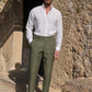 👖Nouveaux classiques 2025👔Pantalon décontracté droit uni pour homme