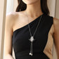 Collier tulipe à longueur réglable pour un look élégant