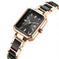 ✨2025 New Styles⌚Montre à quartz rectangulaire de luxe élégante pour femmes【50% OFF】